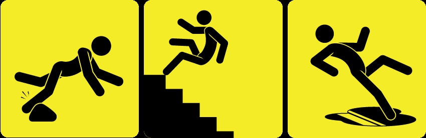 slip trip and fall control measures